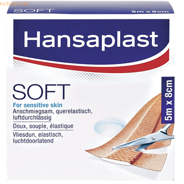 Söhngen Wundpflaster Hansaplast Soft 5mx8cm