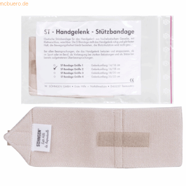 4250108801566 - ST-Handgelenk-Stützbandage Grösse 2 16 18 cm