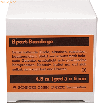 4250108810100 - Sport-Haftbandage 45mx6cm