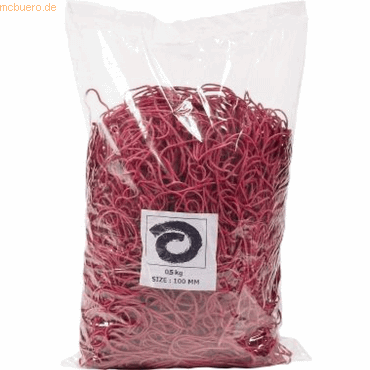 4003969042209 -  Gummiring 100mm Kautschuk rot 4003969042209 HEAD 25280 500 Stück
