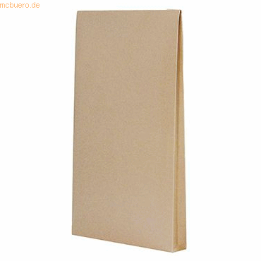 4003630124722 - Faltentaschen 2942 C4 ohne Fenster 40mm Falte haftklebend 130g braun 4003630124722 100 Stück