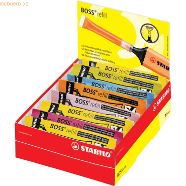 4006381312103 - Nachfüllsystem Boss Original refill Original 3 ml sortiert VE=