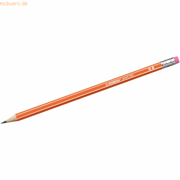 4006381504621 - 12 x Schulbleistift sechskant mit Radierer pencil 160 HB orang 4006381504621 - 12 x Schulbleistift sechskant mit Radierer pencil 160 HB orang