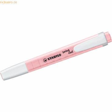 Stabilo Textmarker swing cool Pastel Edition rosiges Rouge