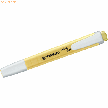 Stabilo Textmarker swing cool Pastel Edition pudriges Gelb