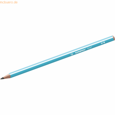 4006381499743 - 12 x Schulbleistift Trio dreikant HB blau
