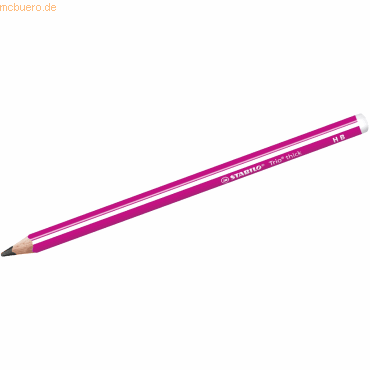 4006381499040 - 12 x Schulbleistift Trio dreikant dick HB pink