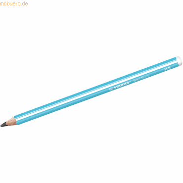 4006381499064 - 12 x Schulbleistift Trio dreikant dick HB blau