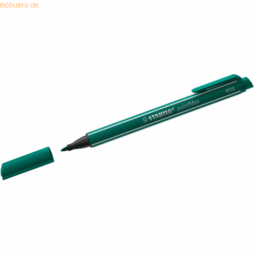 4006381581523 - 10 x Filzschreiber pointMax 08mm blaugrün 4006381581523 - 10 x Filzschreiber pointMax 08mm blaugrün