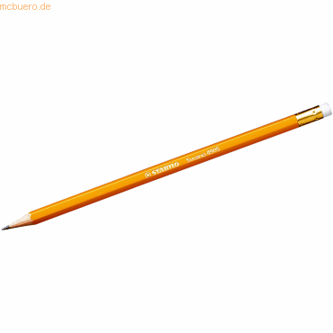 4006381139038 - 12 x Bleistift mit Radierer Swano HB gelb 4006381139038 - 12 x Bleistift mit Radierer Swano HB gelb