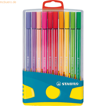 4006381551212 - 10 x Premium-Filzstift Pen 68 ColorParade VE=20 Stiften 4006381551212 - 10 x Premium-Filzstift Pen 68 ColorParade VE=20 Stiften