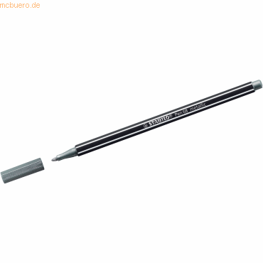Stabilo Fasermaler Pen 68 metallic 1,4mm (M) Silber