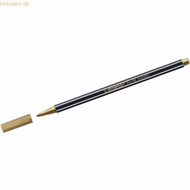 Stabilo Fasermaler Pen 68 metallic 1,4mm (M) Gold