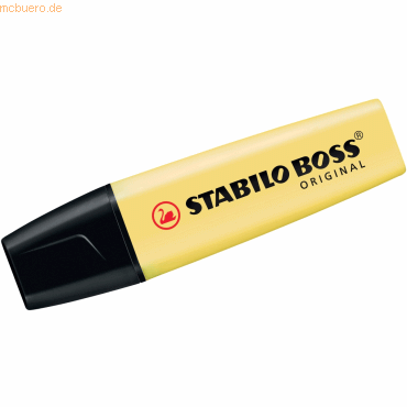 Stabilo Textmarker Boss Original Pastel pudriges Gelb