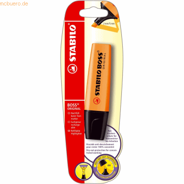4006381101417 - 10 x Textmarker Boss Original orange Blisterkarte 4006381101417 - 10 x Textmarker Boss Original orange Blisterkarte