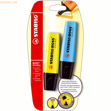 4006381104258 - 10 x Textmarker Boss Original Blisterkarte VE=2 Stück 4006381104258 - 10 x Textmarker Boss Original Blisterkarte VE=2 Stück