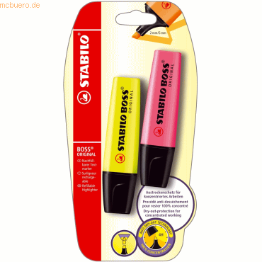 4006381136136 - 10 x Textmarker Boss Original Blisterkarte VE=2 Stück 4006381136136 - 10 x Textmarker Boss Original Blisterkarte VE=2 Stück