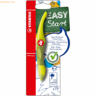 Stabilo Tintenroller Easyoriginal R limette/grün