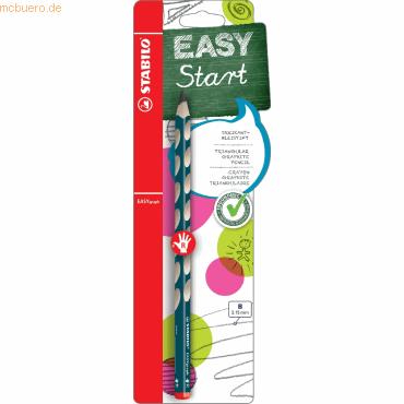 4006381498555 - 10 x Bleistift Easygrap HB petrol Blisterkarte 4006381498555 - 10 x Bleistift Easygrap HB petrol Blisterkarte