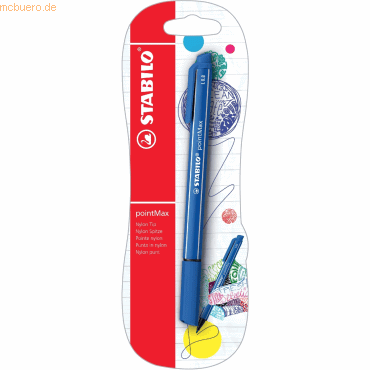 4006381503709 - 10 x Filzschreiber pointMax 08 mm ultramarinblau Blister 4006381503709 - 10 x Filzschreiber pointMax 08 mm ultramarinblau Blister