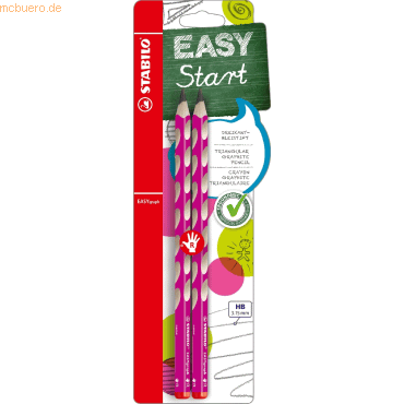 4006381506489 - 10 x Bleistift Easygraph Minenbreite 315mm HB pink Blisterkar 4006381506489 - 10 x Bleistift Easygraph Minenbreite 315mm HB pink Blisterkar