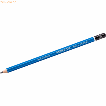 4007817048177 - 12 x Bleistift Mars Lumograph 10B blau