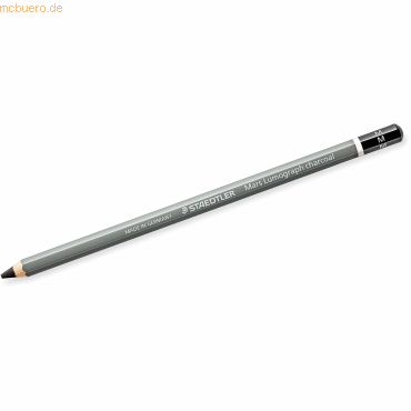 4007817048283 - 12 x Bleistift Mars Lumograph charcoal M matt grau