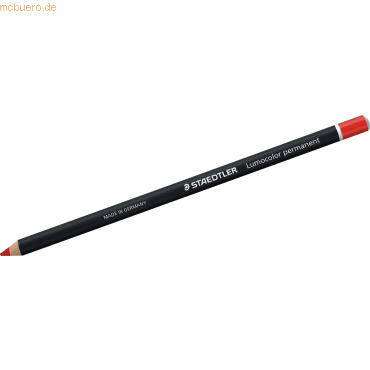 4007817131350 - Trockenmarker 108 glasochrom rot wasserfest Holz 4007817131350 Staedtler (Lumocolor)