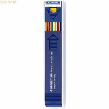 4007817046425 - Farbmine 2mm HB 12ST sortiert 4007817046425 STAEDTLER 12 Stück 4007817046425 - Farbmine 2mm HB 12ST sortiert 4007817046425 STAEDTLER 12 Stück