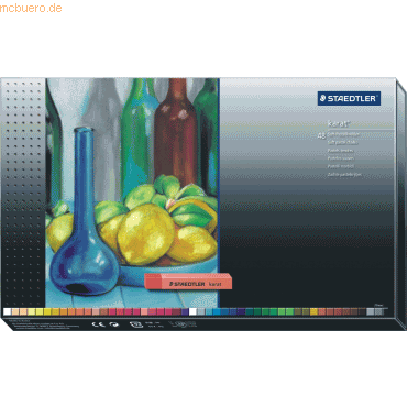 4006608201968 - STAEDTLER Soft-Pastellkreide karat 48er Kartonetui Studioqualität verwischbar bruchsicher papierumwickelt (2430 C48) 4006608201968 - STAEDTLER Soft-Pastellkreide karat 48er Kartonetui Studioqualität verwischbar bruchsicher papierumwickelt (2430 C48)