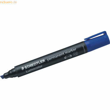 Staedtler Marker Lumocolor permanent 2-5mm blau