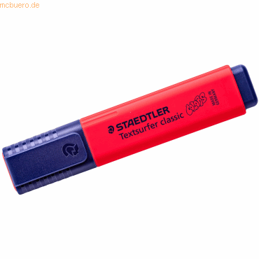 4007817339527 - 10 x Textmarker Textsurfer classic colors rot