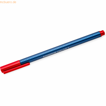 4007817047477 - 10 x Kugelschreiber triplus ball Kappenmodell F rot 4007817047477 - 10 x Kugelschreiber triplus ball Kappenmodell F rot