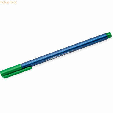 4007817047552 - 10 x Kugelschreiber triplus ball Kappenmodell F grün 4007817047552 - 10 x Kugelschreiber triplus ball Kappenmodell F grün