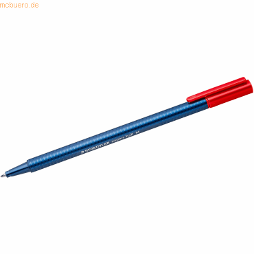 4007817438169 - 10 x Kugelschreiber triplus ball Kappenmodell M blau rot 4007817438169 - 10 x Kugelschreiber triplus ball Kappenmodell M blau rot