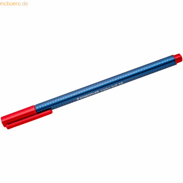 4007817438329 - 10 x Kugelschreiber triplus ball Kappenmodell XB blau rot 4007817438329 - 10 x Kugelschreiber triplus ball Kappenmodell XB blau rot