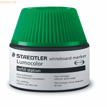 4007817488157 - STAEDTLER Lumocolor Refill-Station 488 51 grün Tankstelle zum Nachfüllen von Whiteboard-Marker 351 - 351B (488 51-5)
