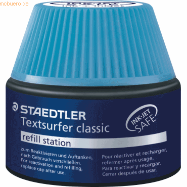 4007817488300 - STAEDTLER 488643 - Nachfüllstation Textsurfer 364 blau