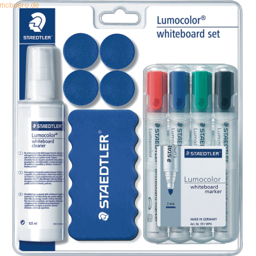 Staedtler Whiteboard-Set Lumocolor transparent
