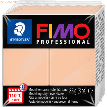 4007817096758 - 4 x Modelliermasse Fimo professional Kunststoff 85g cameo