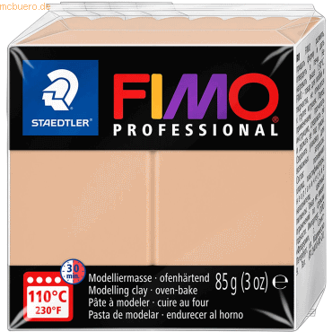 4007817096666 - 4 x Modelliermasse Fimo professional Kunststoff 85g sand