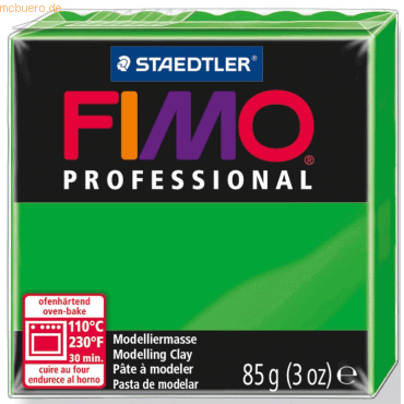 4007817800225 - 4 x Modelliermasse Fimo professional saftgrün 85g