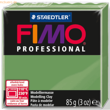 STAEDTLER FIMO Professional Modelling Clay 85g Leaf Green