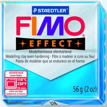 Fimo Soft Block 56g dnpl - TRANSBLU