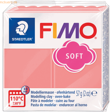 4007817151044 - 6 x Modelliermasse Fimo Kunststoff 57g effect pink