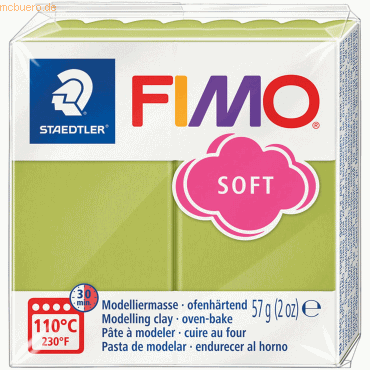 4007817151068 - 6 x Modelliermasse Fimo Kunststoff 57g effect pistazie