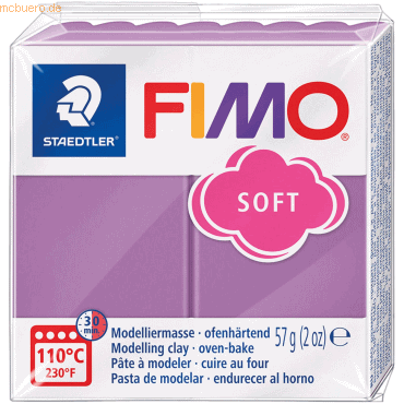 4007817151075 - 6 x Modelliermasse Fimo Kunststoff 57g effect heidelbeer