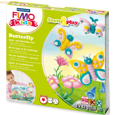 Staedtler Modelliermasse Fimo Kids Form & Play Butterfly