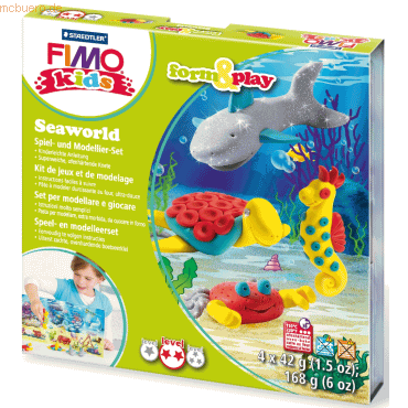 Staedtler Modelliermasse Fimo Kids Form & Play Seaworld