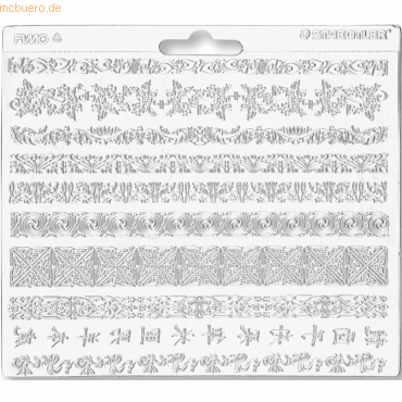 4007817017265 - Modellierform Fimo Ornamentbordüre 4007817017265 STAEDTLER 8